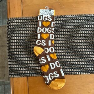 NWT Primitives by Kathy Brown and Yellow Dog Lover Socks